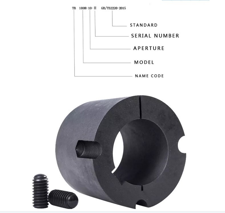 V Groove Belt Standard Pulley Taper Bush Cast Iron 1008 - 5050 Taper Lock Bush
