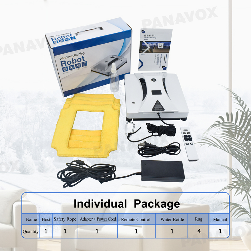 Motorized Smart Window Cleaning Robot For High Rise Buildings Household