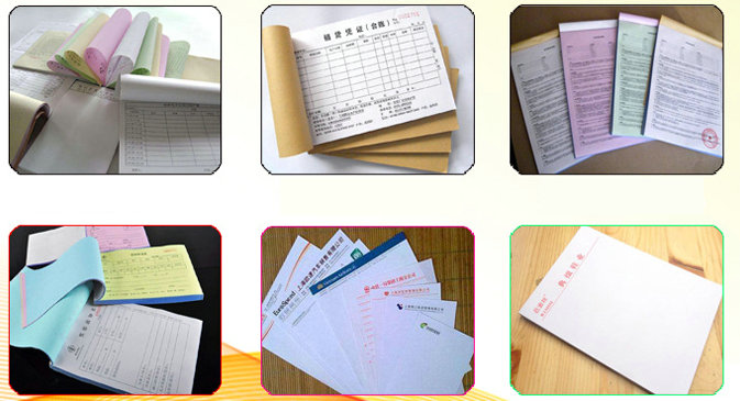 Self Copy CB White CF Pink Carbonless Paper For Receipt Book 430 * 610mm 55gsm
