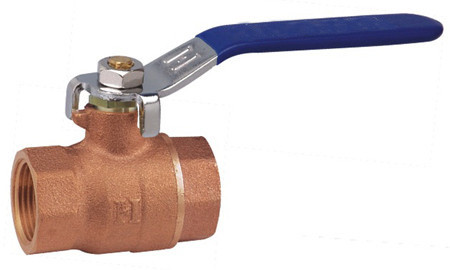 Long Handle Bronze Ball Valve With Female Thread Type DN15 DN20 C83600