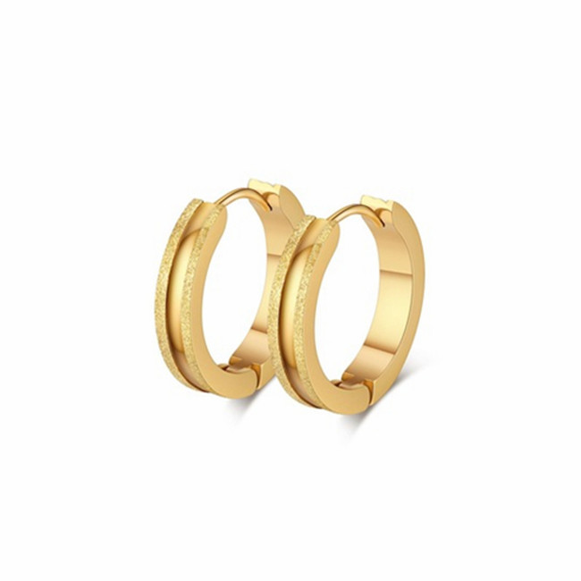 Large Hoop Earrings Designs Jewelry Stainless Steel Earrings 2018 Women