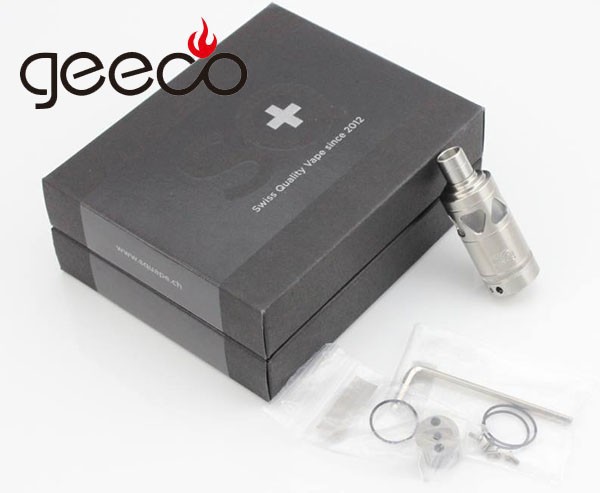 New Innovative products for 2015 atomizer Squape RS RDA 1:1 clone/Squape RS RDA bulk stock from Geeco with 510 thread for zero