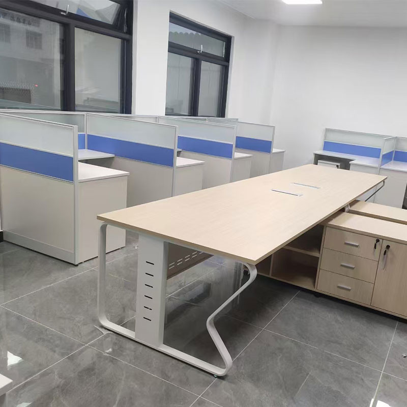 Staff Office Partition Desk Cubicle Workstation Modular Office Table And Chair Set