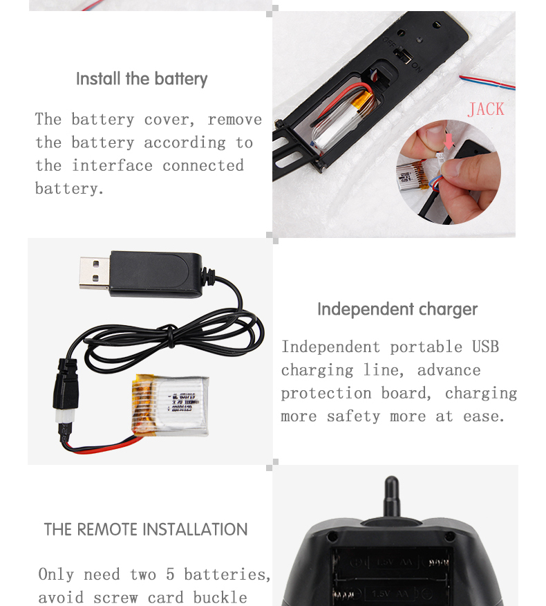 4K UHD Video Capture Resolution Durable Remote Control Airplane Toy Foam Fixed Wing Glider Airplane RC Aircraft Model