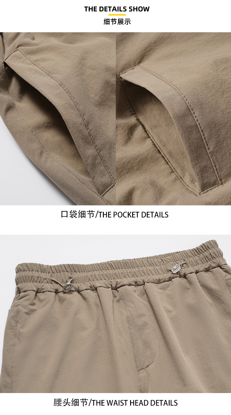 Tactical Cargo Pants Men&prime;s Multiple Pockets Trousers Work Outdoor Techwear Hiking Pantalons Celana Pria Casual