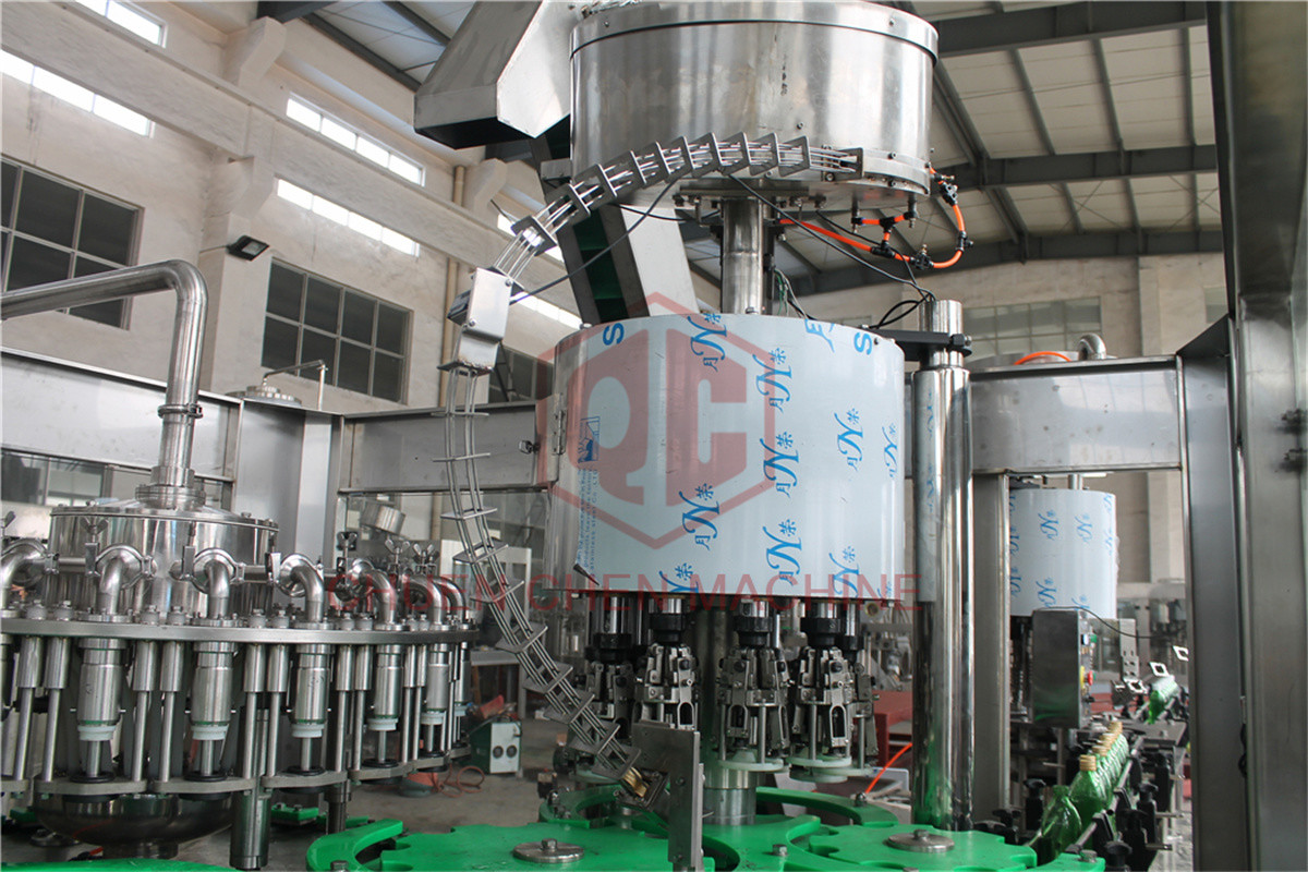 Morgen Tea Glass Bottle Filling Machine , Juice Filling Line With Juice Return System