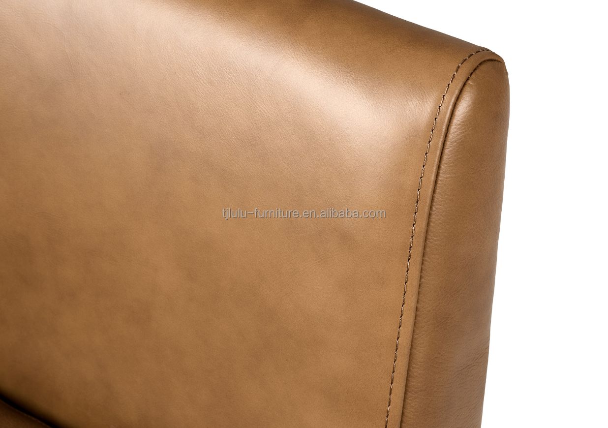 Restaurant Dining Chair W57*D57*H76CM with Solid Wood Frame and PU Leather Upholstery in Nordic Modern Style