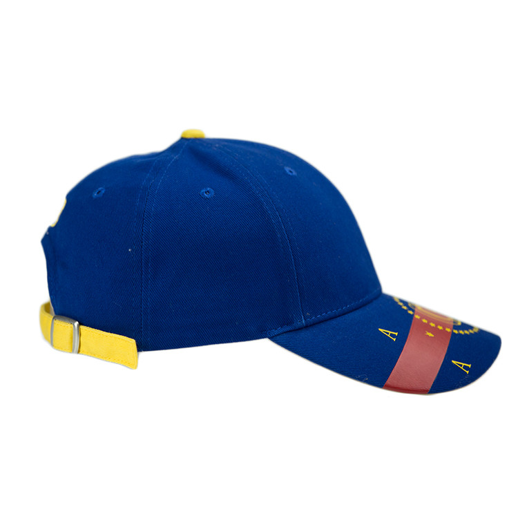 High Density Rubber Printed Baseball Caps For Outdoor Sport Size 56-58cm