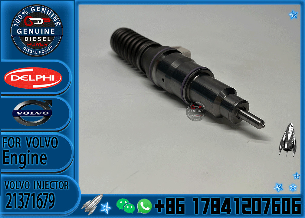 Diesel Fuel Injector 21371679 21340616 BEBE4D25001 for Volvo MD13 D13C Engine