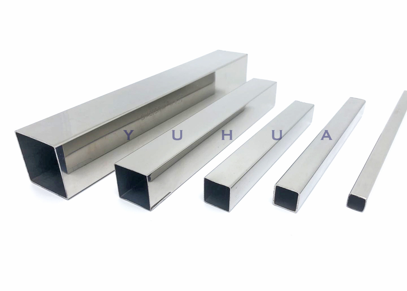 AISI Stainless Steel Metal Pipe 10MM SS201 SS202 Square Astm A358 Material