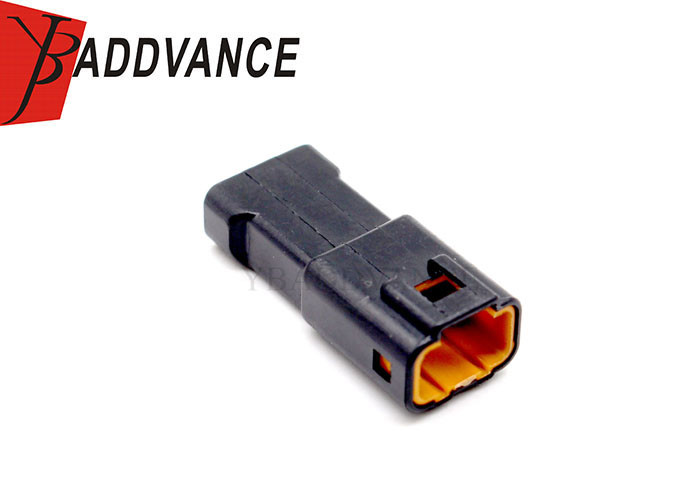 JST-04T-JWPF-VSLE Waterproof 4 Pin Male 2mm Pitch JST Connector Black JWPF Series
