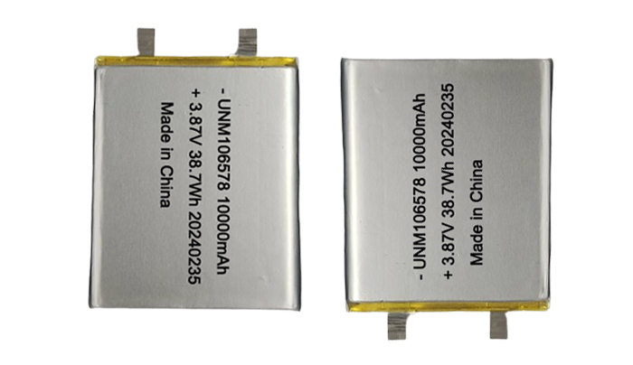 10000mAh 3.87V High Capacity High Voltage LiPo Battery 106578 for Energy Storage Systems