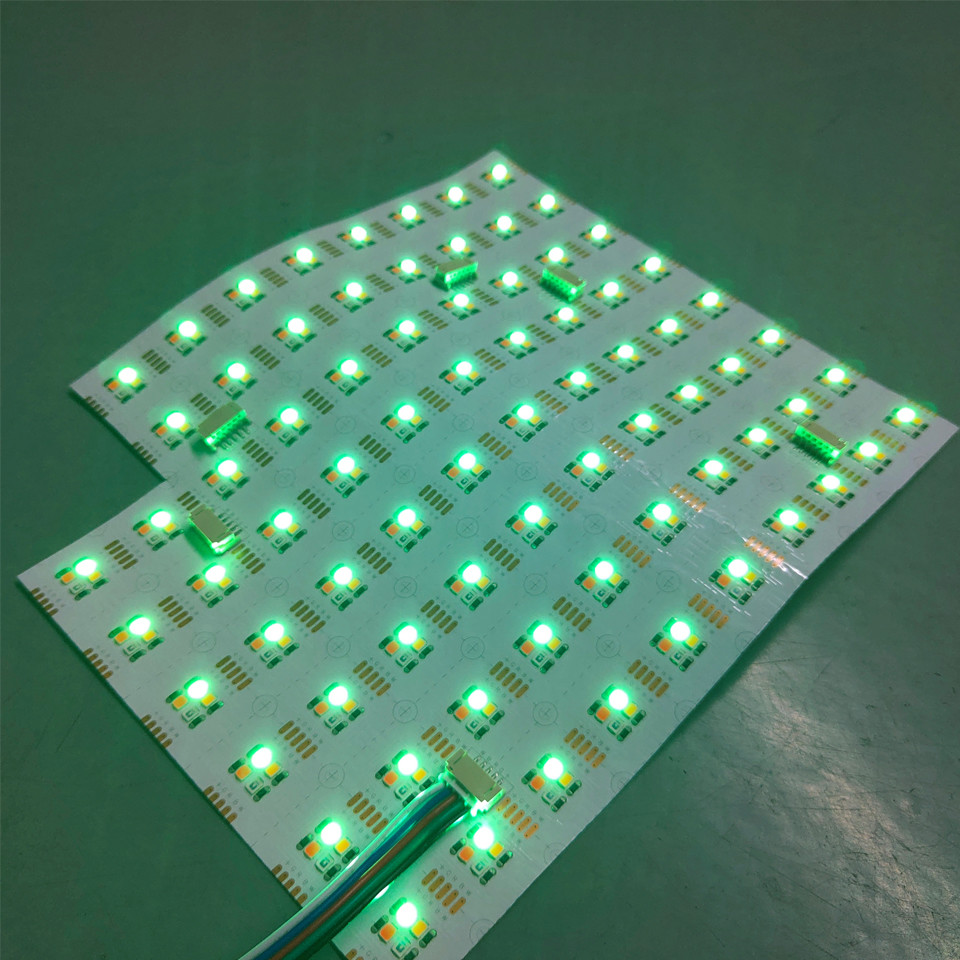 Dc24v Rgbw Soft Led Panel Sheet 1152leds Smd2835 35w Panel Soft Backlight Flexible Board Led Flexible Sheet