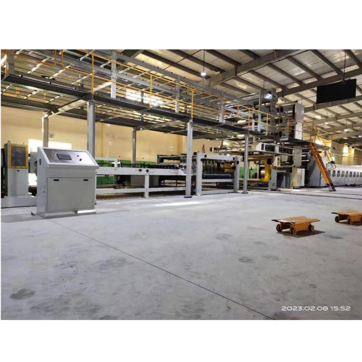 Corrugated Cardboard Making Machine for Machinery Repair Shops within 6800*5500*3300mm