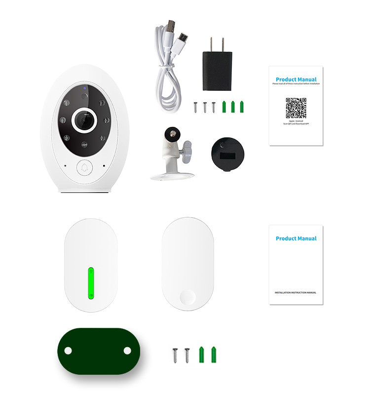 Smart 4 Wire Villa Video Intercom System APP Control For Gate Keeping Waterproof