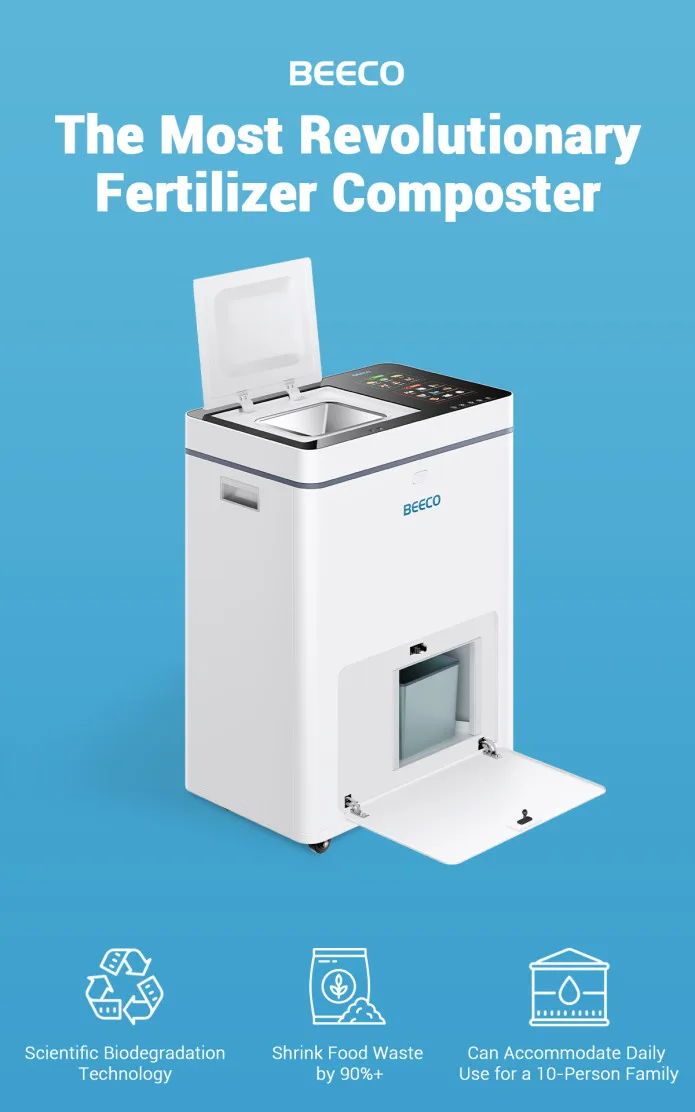 Smart Energy Saving Electric Countertop Compost Bin Kitchen Composter Machine