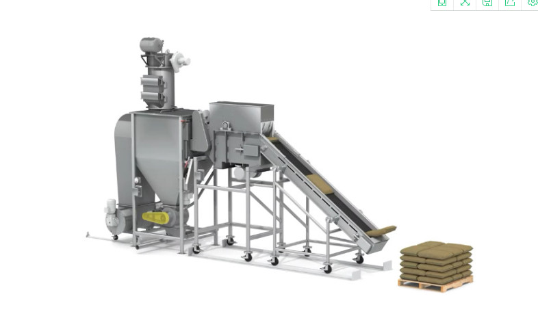 Cement Bag Slitting Machine System Automatic Big Bag Unloading Machine