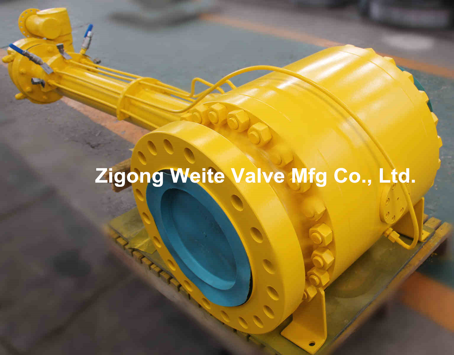 Forged Steel Fully Welded Ball Valve BS 6755 For Natural Gas Pipeline