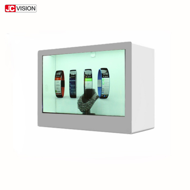 47inch High Brightness LCD Display , Transparent LCD Showcase 1920*1080 Full HD