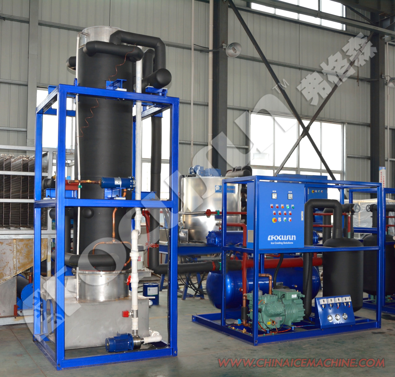 Tube Ice Machine in Philippines with 5000kgs Daily Production Video Outgoing-Inspection