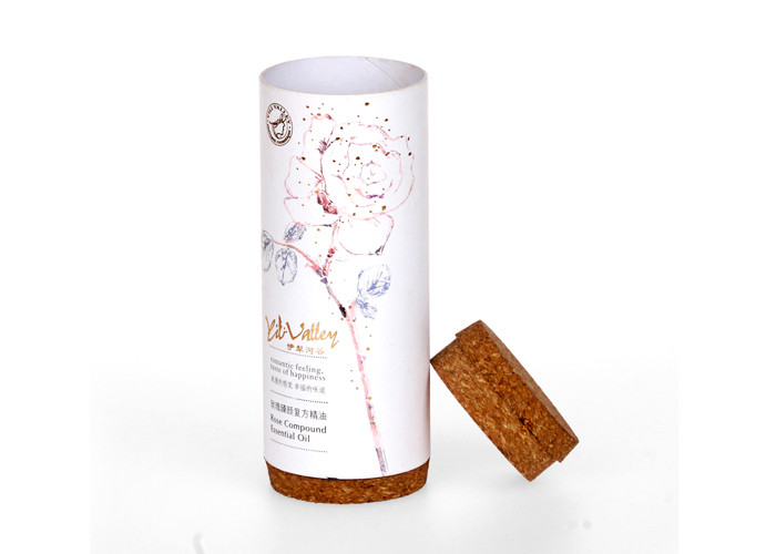 A4 Paper + Inside With Aluminum Foil Cardboard Tube Packaging Color Print FDA - SGS