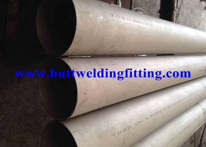 1.4539 Duplex Seamless Stainless Steel Pipe PED , ISO9001-2008