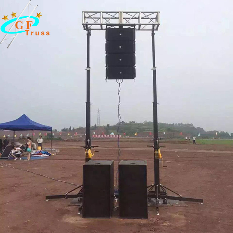 Hang Audio Light Truss Stand Lift Light Tower Metal Stand Hand Crank