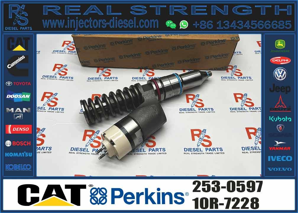 Common Rail Diesel Fuel Injector 253-0597 253-0616 291-5911 10R-9787 211-3026 276-8307 1OR-0724 1OR-9787