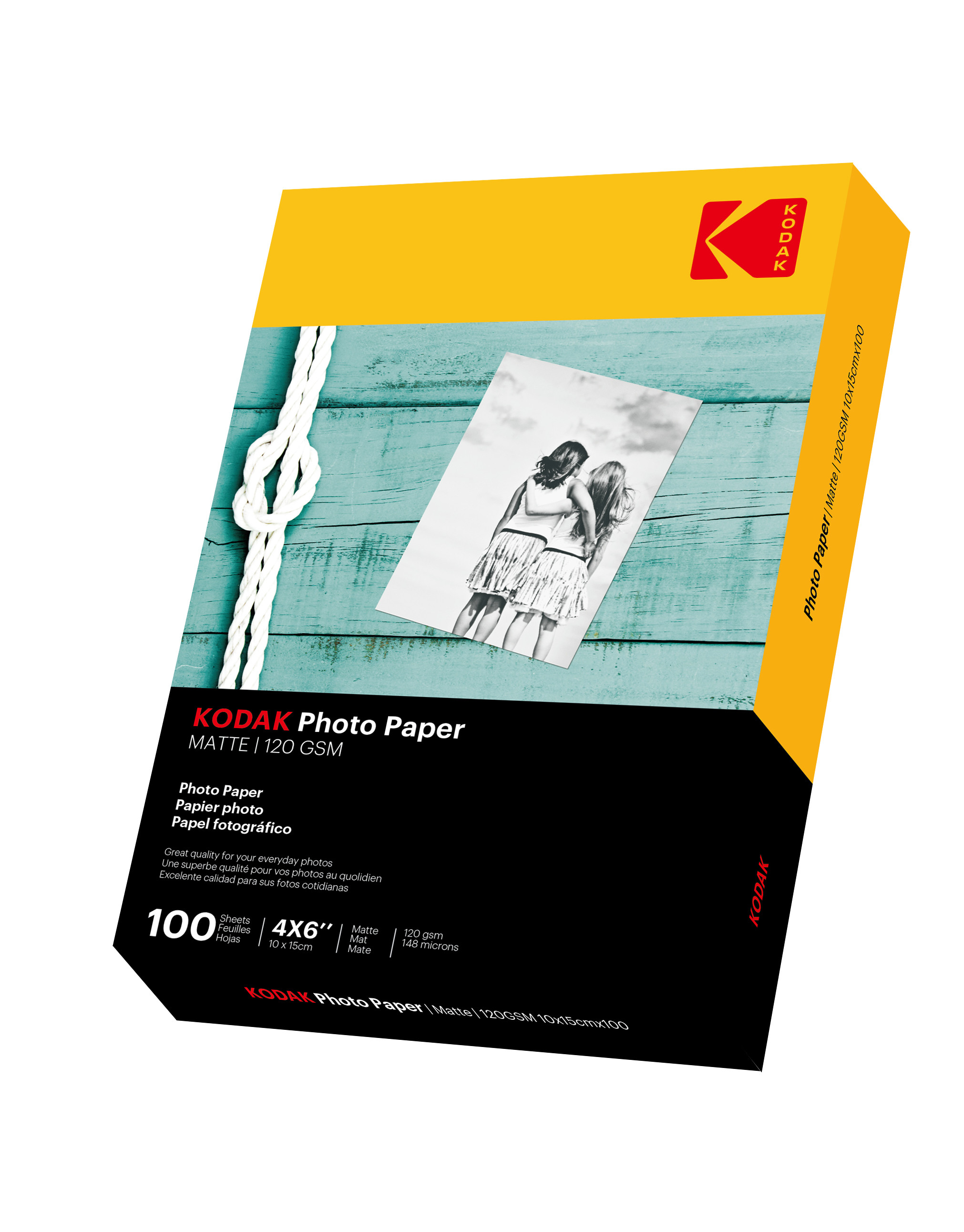 Ultra Premium Kodak Inkjet Photo Paper 4R X 20 RC Glossy Surface Finish For Desktop Printers