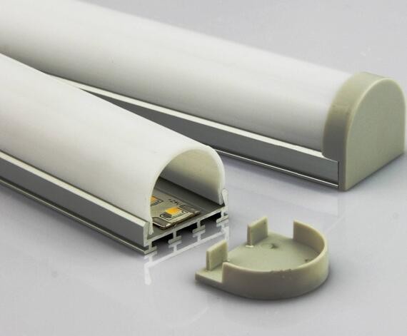LED aluminum profiles LED extrusion profile A2623 for LED Strips Waterproof 2m length