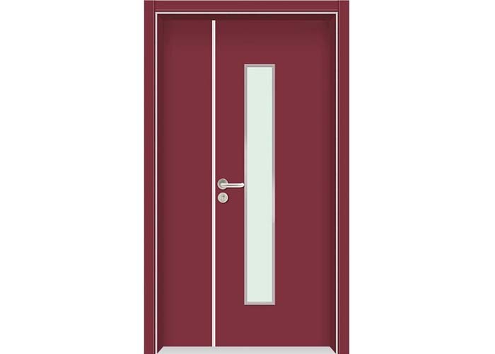 Eco Friendly Soundproof Wooden HPL Hospital Fire Doors