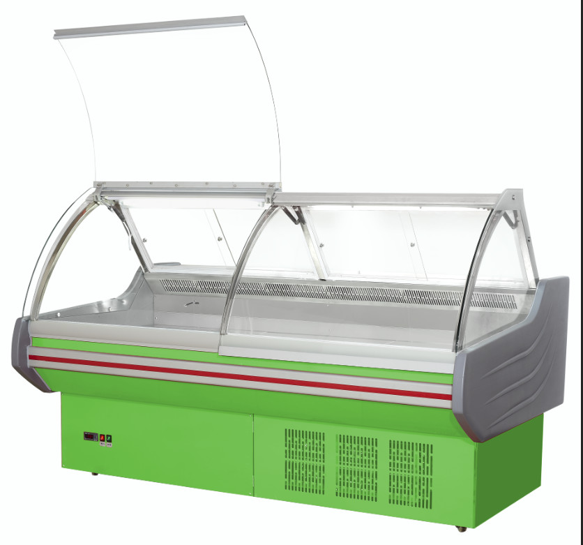 Europe Style Meat Display Refrigerator Customizable Deli Cooler Food Case