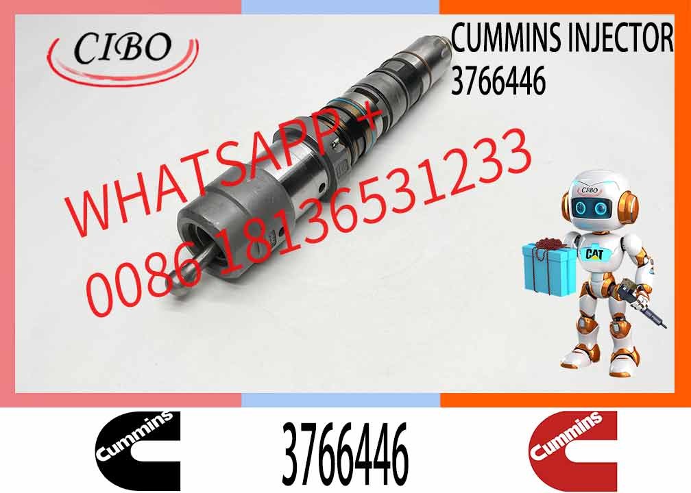 Common Rail Fuel Injector 4077076 3766446 4088427 4928346 4928349 Injector For Cummins
