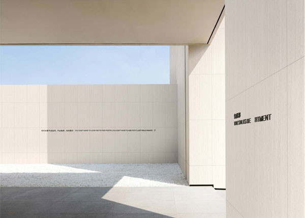 Firebrick 60x120cm Matte Finish Beige Travertine Stone Outdoor Curtain Wall Porcelain Tile For Terrace And Garden