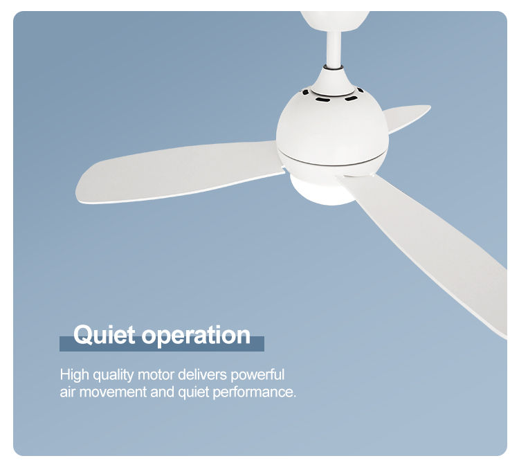 1stshine High Speed DC Motor Ceiling Fan with Remote and LED Light Remote Control