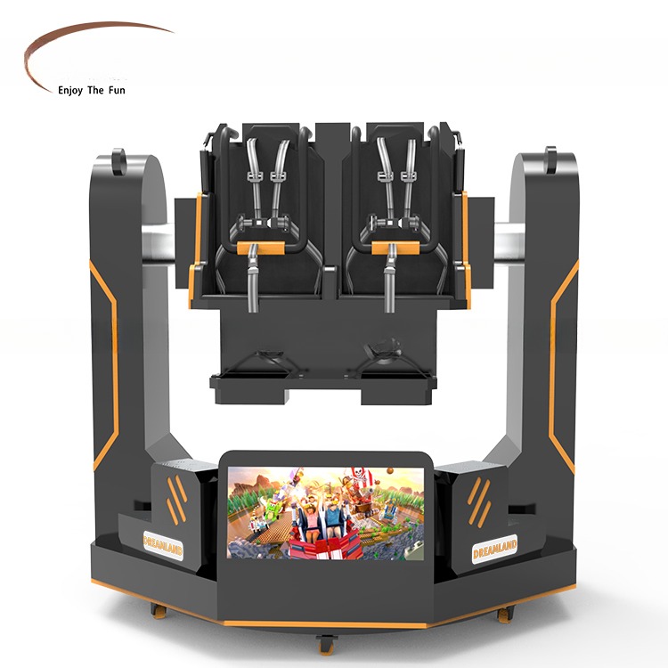 Indoor 9d Virtual Reality Simulator 1080 Rotating VR Game Machine