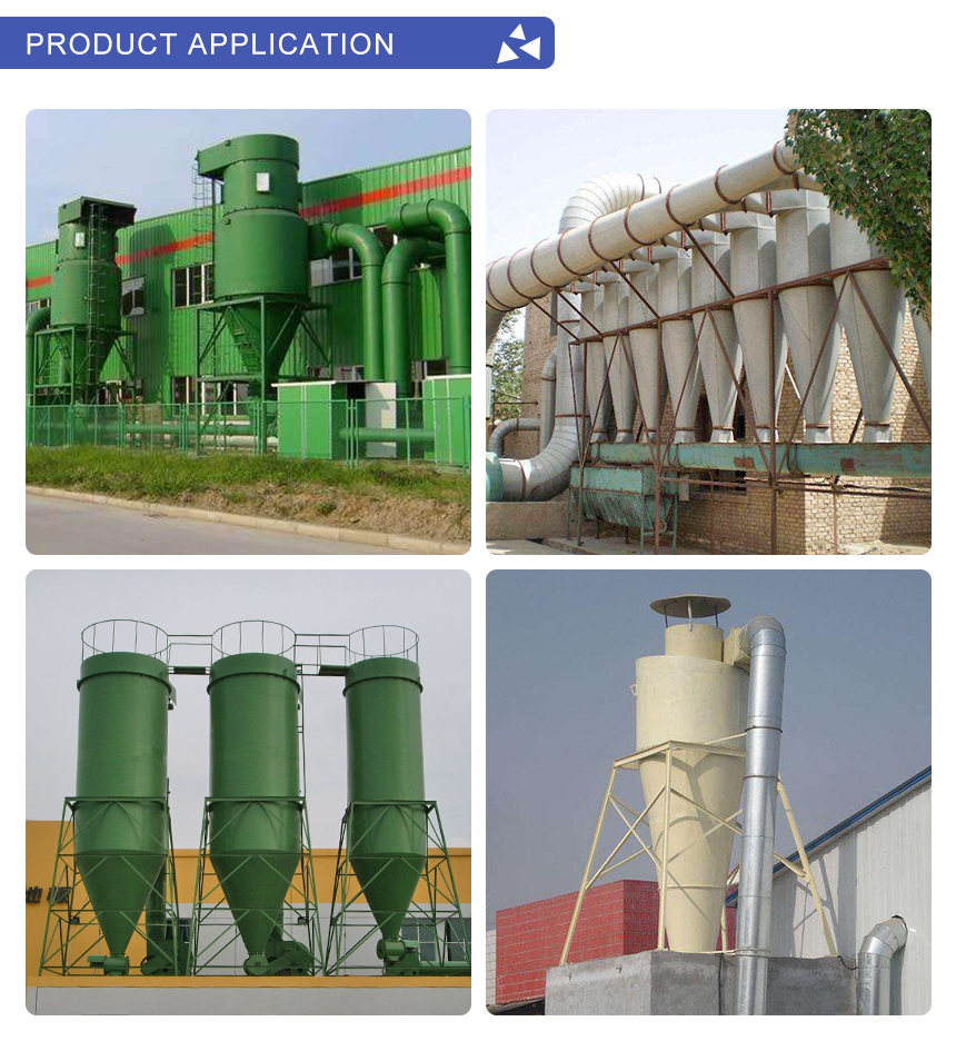 Industrial Vacuum Cleaner Dust Collector with Box-type Cyclone Filter and Dust Separator