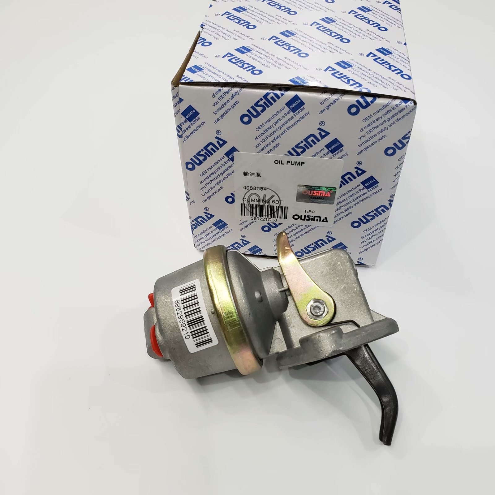 Excavator Fuel Lift Pump 3970880 4983584 For 4B 4BT 4BTA 6B 6BT 6BTA Engine