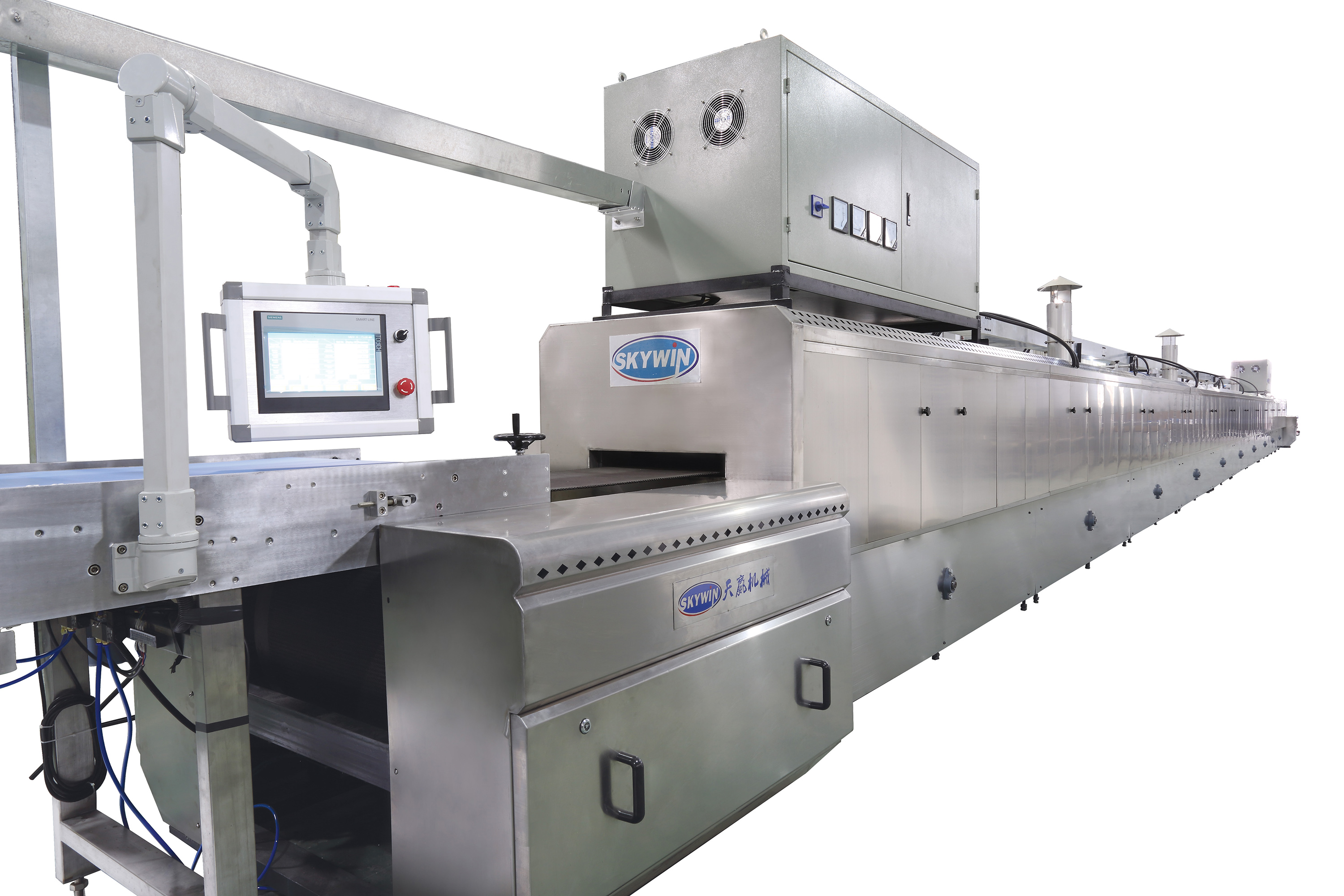 Small Model 400 MM Biscuit Making Machine Small Capacity Biscuit Production Line