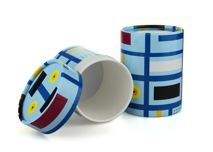Perfume Cardboard Tube Packaging , Custom Cylinder Container