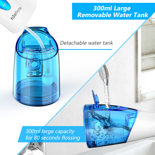 Multimode Cordless Water Flosser For Teeth IPX7 Waterproof Professional