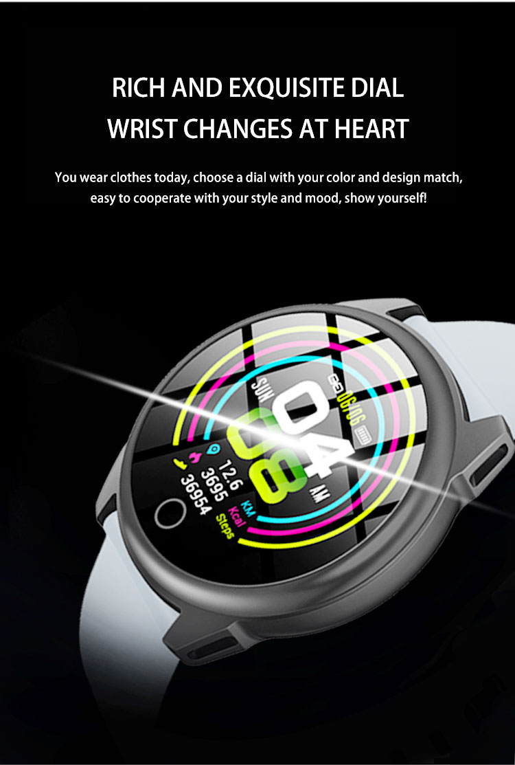 H23s Smart Watch Temperature Monitoring 1.3inch TFT Waterproof Fitness Tracker