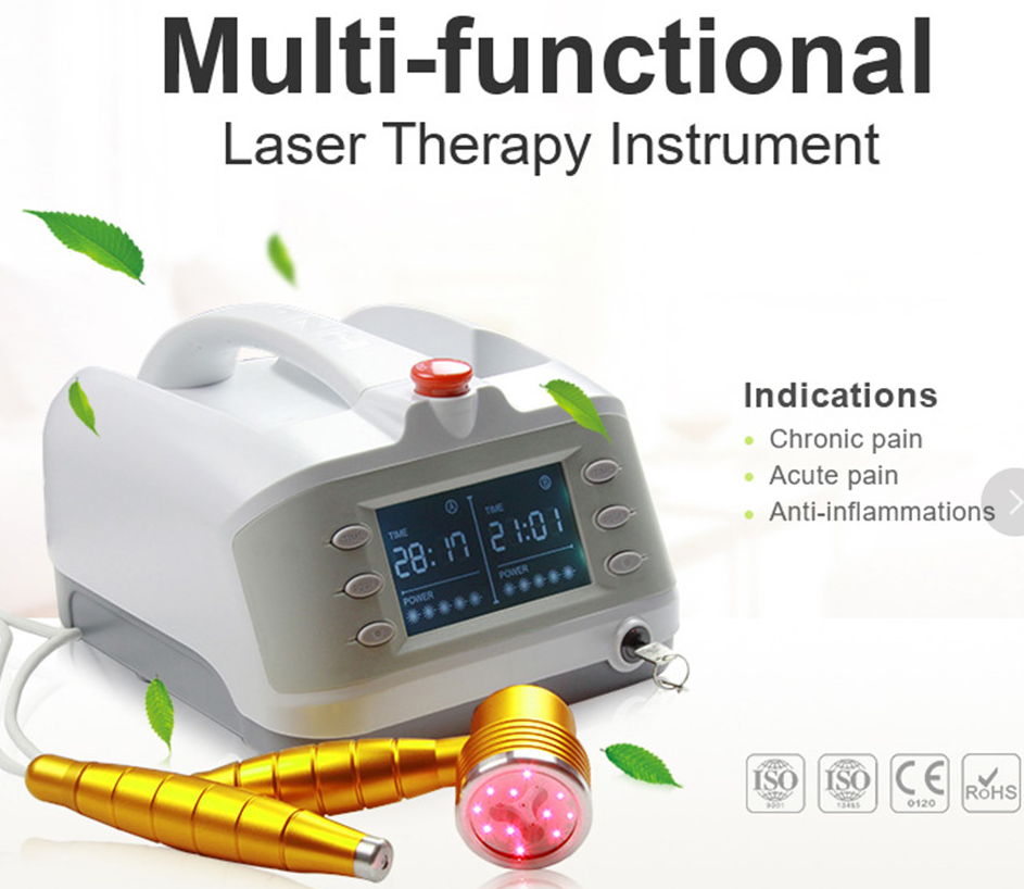 Infrared Body Pain Relief Therapy Machine Class 3B Low Level Laser 808nm