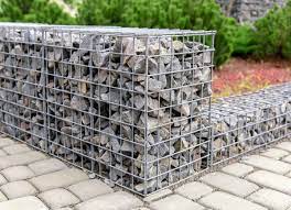 2 x 2 x 1m Hot Galvanized Galfan Coated 4mm Wire Gabion Basket Welded Boxes For Stone Retaining wall