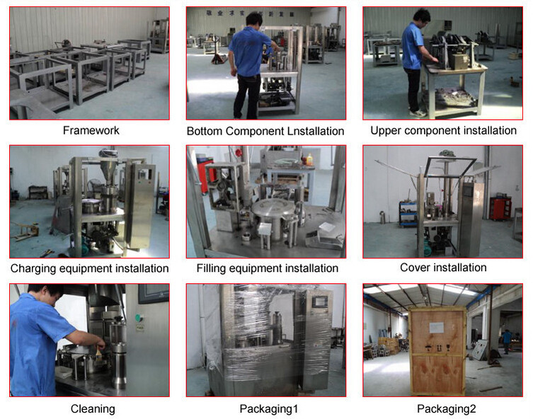 Fully Automaitc Muti- functional Capsule Filling Machine Powder Pellet Capsule Filler