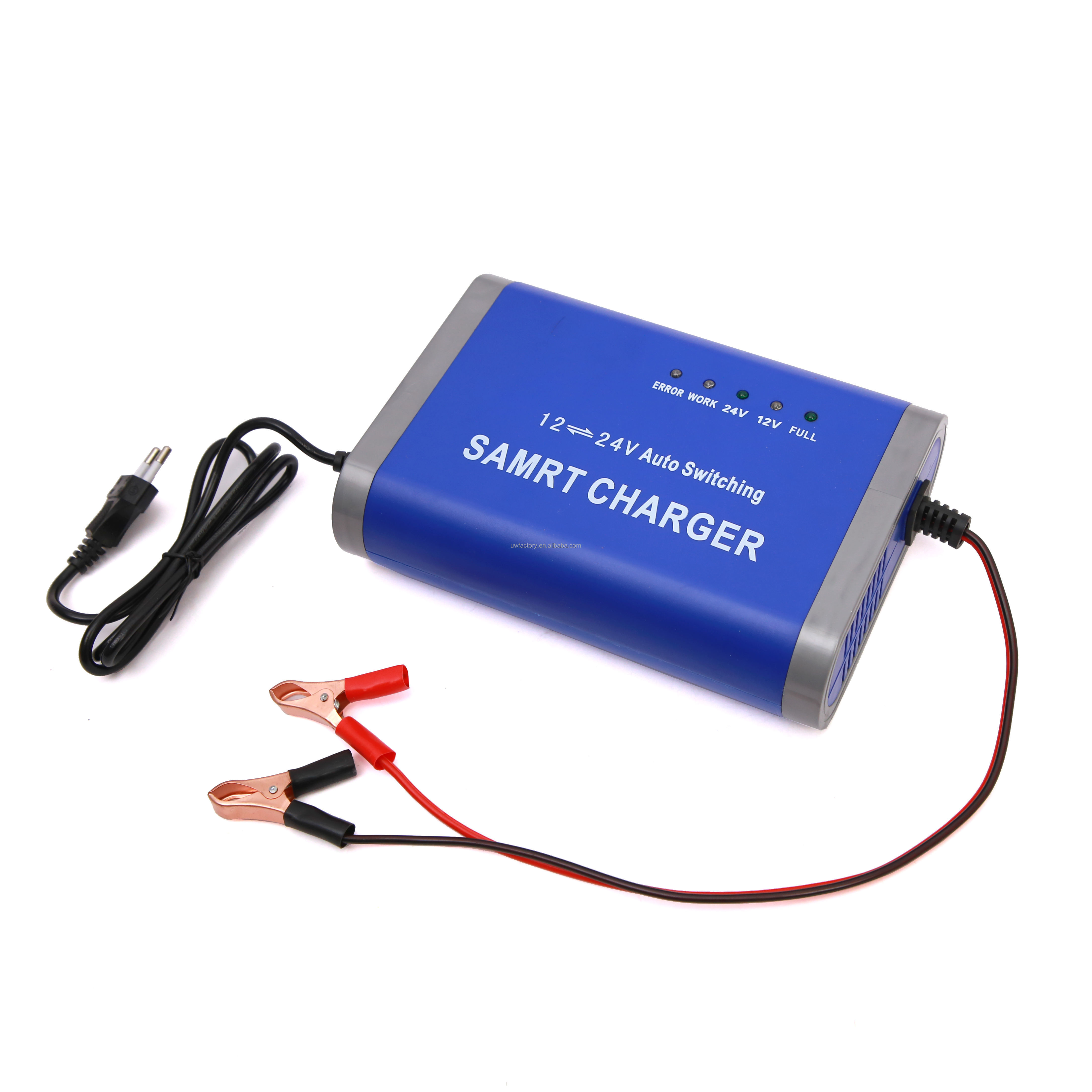 125W Output Power Full Automatic 12V-24V 8A Digital LCD Display Battery Charger Power Puls Repair Chargers Wet Dry Lead