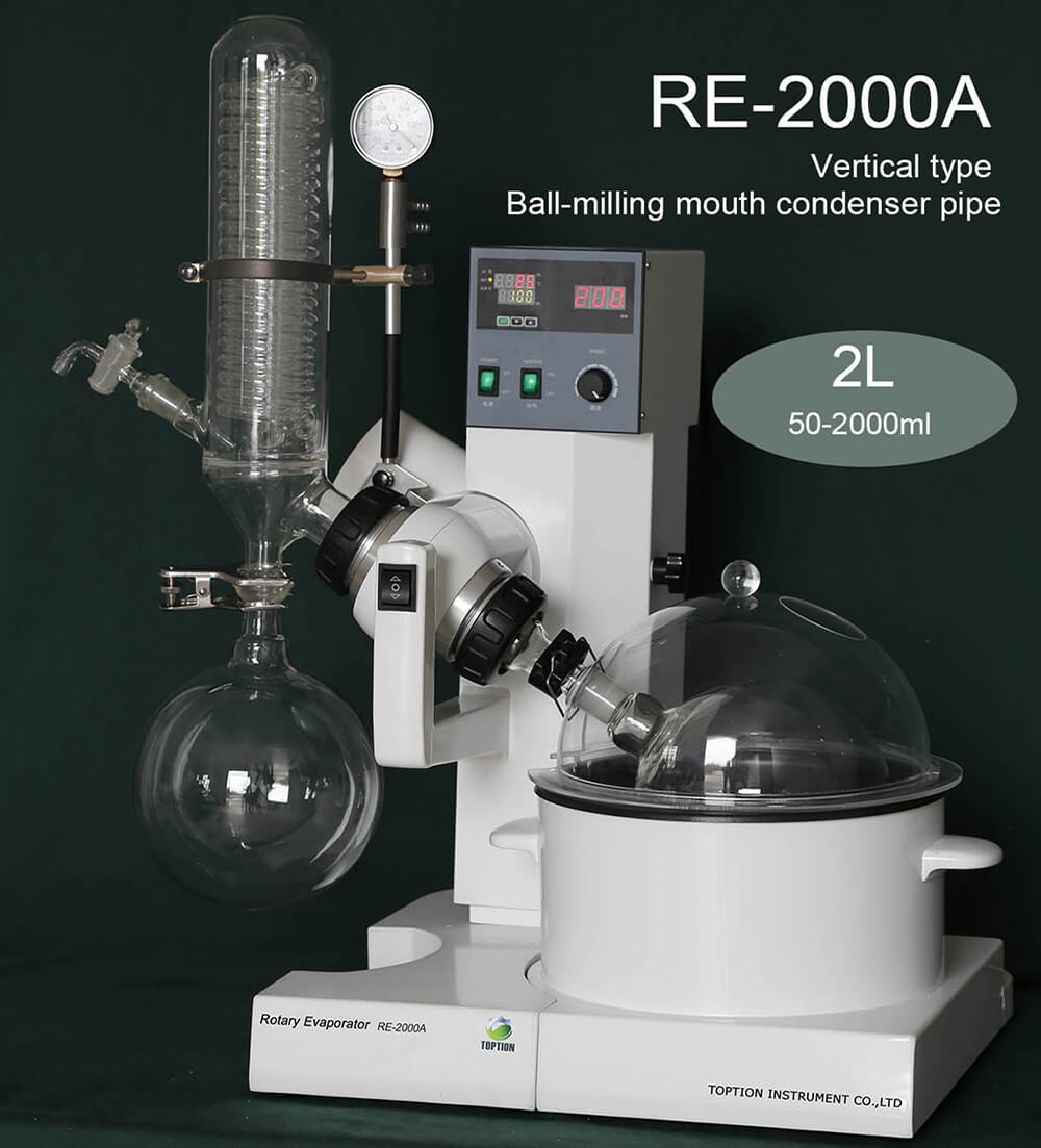 High Borosilicate Glass Lab Rotary Evaporator For Chemical Separation