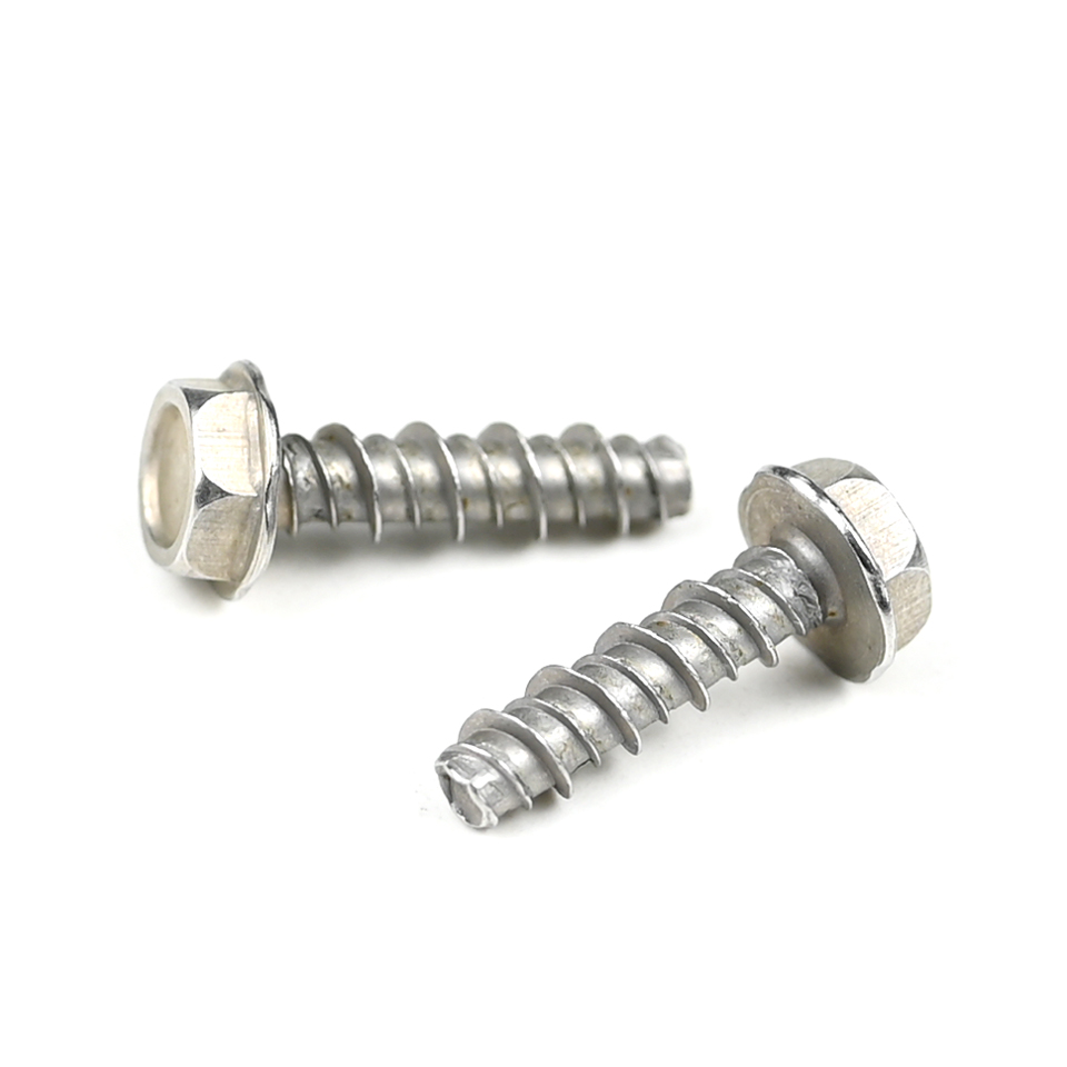 Durable Stainless Steel 410 Hex Head High Low Thread Metal Drywall Screws Wood Tornillos