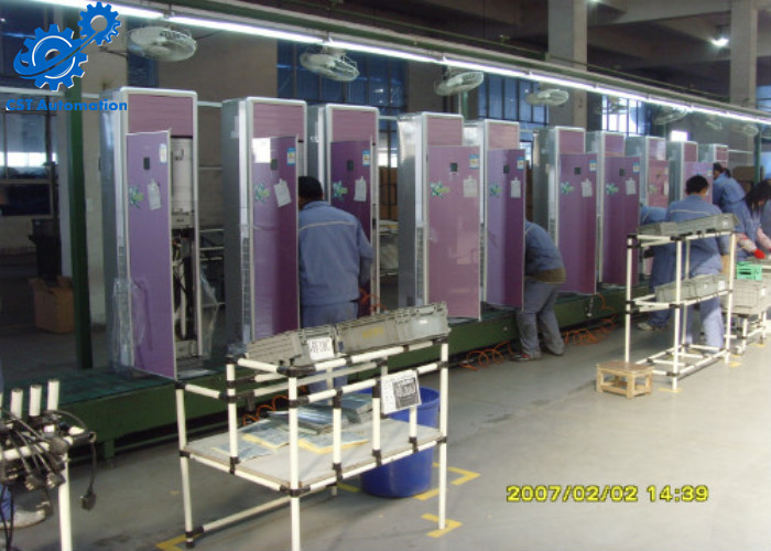 House Appliance Refrigerator Assembly Line Adjustable Speed High Degree Automation