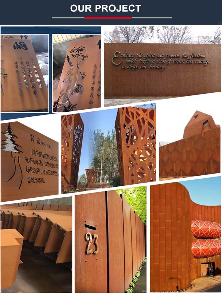 High Strength Alloy ASTM A588 Weathering Steel Sheet